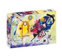 Puzzle 1000 pièces Enjoy - Vassily Kandinsky : Jaune Rouge Bleu multicolore