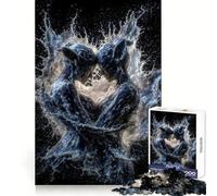 Puzzle 1000 pièces Esprits de l'eau pour Adolescents, idéal pour développer la réflexion, Les Loisirs et Le Plaisir Finitions soignées Cadeau d'hiver (38x52cm)