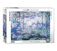 Puzzle 1000 pièces Eurographics Claude Monet Les Nymphéas E