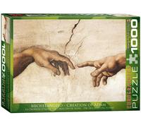 Puzzle 1000 pièces Eurographics « Creation of Adam (Detail) » 680 x 480mm (pz)