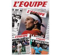 Puzzle 1000 pièces Eurographics Les Légendes du Tennis 69 x 47,8 cm Blanc
