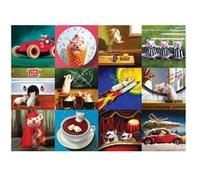 Puzzle 1000 pièces Eurographics - Souris drôles multicolore