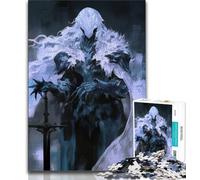 Puzzle 1000 pièces Evil Knight pour Adolescents, Jeu Familial Anti-Stress, défi Difficile, Collection d'artistes, Beaux-Arts 38x26cm