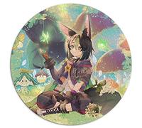 Puzzle 1000 pièces Extra Larges Genshin Impact Puzzle sphérique Tighnari Planche recy de qualité supérieure 67,5 x 67,5 cm