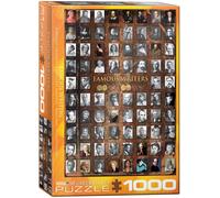 Puzzle 1000 Pièces Famous Writers Eurographics 680mm x 480mm