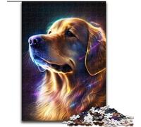 Puzzle 1000 pièces Fantasy Dog Puzzles pour Noël Halloween Fête des Mères Nouvel an Pâques Cadeau (Taille 26x38cm)