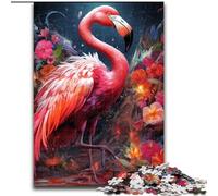 Puzzle 1000 pièces Fantasy Flamingo Puzzle 1000 pièces Amusant en Famille, idéal pour Les Anniversaires et Les Vacances (Taille 26x38cm)