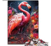 Puzzle 1000 pièces Fantasy Flamingo Puzzle 1000 pièces Un Casse-tête Stimulant pour Les Adolescents, Une soirée de Jeux en Famille Amusante Taille : 38x26cm