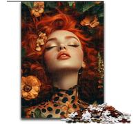 Puzzle 1000 pièces Fantasy Flower Girl pour Adolescents, pour soulager Le Stress et décorer la Maison (14 Ans et Plus) (26x38cm)