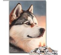 Puzzle 1000 pièces Fantasy Husky pour Adultes, idéal pour Les Anniversaires, Les fêtes et Les Occasions spéciales (Taille 26x38cm)