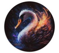 Puzzle 1000 pièces Fantasy Swan Impossible pour Adultes, idéal pour Les fêtes, Les Anniversaires et Les soirées Jeux en Famille (67,5 x 67,5 cm)