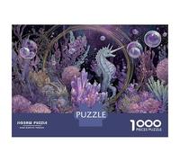 Puzzle 1000 Pièces Fantasy Underwater World pour Adolescents - Jeu De Réflexion - Cadeaux pour Femmes - Idées Cadeaux Uniques pour Un Anniversaire Ou Noël 52x38cm/1000pcs