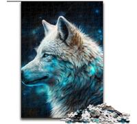 Puzzle 1000 pièces Fantasy Wolf pour Adultes. Développe la Coordination œil-Main. Idéal comme Cadeau d'anniversaire (Taille : 26 x 38 cm).