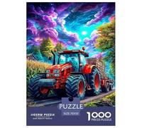 Puzzle 1000 Pièces Farm Tracteurs Puzzle Un Jeu Intellectuellement Stimulant Cadeaux pour Adolescents Et Enfants 70x50cm/1000pcs