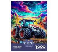 Puzzle 1000 Pièces Farm Tracteurs Puzzle Un Jeu Intellectuellement Stimulant Cadeaux pour Adolescents Et Enfants 70x50cm/1000pcs