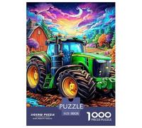 Puzzle 1000 Pièces Farm Tracteurs Puzzle Un Jeu Intellectuellement Stimulant Cadeaux pour Adolescents Et Enfants 38x26cm/1000pcs