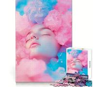 Puzzle 1000 pièces Femme dans Un rêve de Cristal pour Adolescents, idéal pour stimuler la logique et se détendre Découpe soignée Cadeau Original (50x75cm)