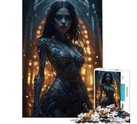 Puzzle 1000 pièces Femme Méchante Sexy Jeu Éducatif Défi pour Passer Le Temps à la Maison (Dimensions 38x26cm)