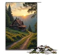 Puzzle 1000 pièces Ferme au Loin Puzzle en Bois pour Enfants Interaction Parent-Enfant 1000 pièces (75 x 50 cm)