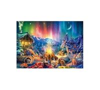 Schmidt Spiele Puzzle 59787 – 1000 pièces – feu de camp sous un ciel étoilé – multicolore