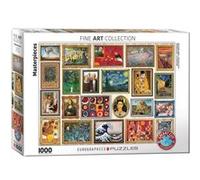 Puzzle 1000 pièces : Fine Art Collage : Chefs-d'œuvre Eurographics G