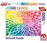 Puzzle 1000 pièces : Fleur aux couleurs vives