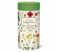 Puzzle 1000 pièces - Fleurs sauvages - Vintage Déco - Paysage et nature - Adulte - 50x70cm