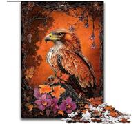 Puzzle 1000 pièces Flower Eagle pour Adultes et Adolescents, Jeu éducatif, défi, Cadeau d'anniversaire, décoration Murale (26x38cm)