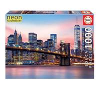 Puzzle 1000 pièces Fluorescent (Néon) : Pont De Brooklyn
