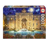 Puzzle 1000 pièces : Fontana Di Trevi, Rome Educa G