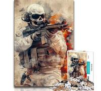 Puzzle 1000 pièces Forces spéciales pour Adultes, Jeu éducatif, défi, décoration d'intérieur Unique et Cadeaux (38x26cm)