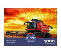 Puzzle 1000 Pièces Forêt Hantée Néon, Colorée avec Lune, Jeu Difficile, Décoration Murale 38x26cm/1000pcs