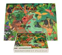 Puzzle 1000 pièces forêt tropicale Rex London Vert TU
