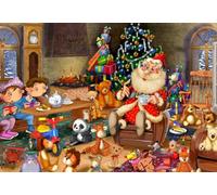 Puzzle 1000 pièces - François Ruyer - Goûter de Noël