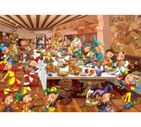 Puzzle 1000 pièces - François Ruyer - La Fête Médiévale