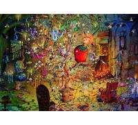 Puzzle 1000 pièces - François Ruyer - La Sorcière et l'arbre à Serpents