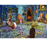 Puzzle 1000 Teile - François Ruyer: Hexe