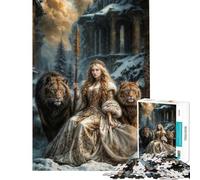 Puzzle 1000 pièces Freya Jouet addictif pour cultiver la Patience Jeu Amusant Décoration Parfaite Cadeau d'anniversaire (Dimensions 38x26cm)