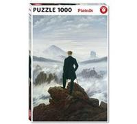 Puzzle 1000 Pieces - Friedrich - le voyageur Rouge