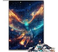 Puzzle 1000 pièces Galaxy Bird of Phoenix Puzzle en Carton, pour Les Anniversaires, Noël, Halloween, Thanksgiving, Pâques 1000 pièces(26x38cm)