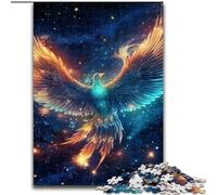 Puzzle 1000 pièces Galaxy Bird of Phoenix Puzzles pour Adultes Taille 50x75cm Activité éducative pour Les compétences cognitives Amélioration des compétences cognitives