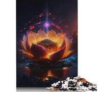 Puzzle 1000 pièces Galaxy Fantasy Lotus Puzzles en Bois Puzzle éducatif 1000 pièces (75 x 50 cm)