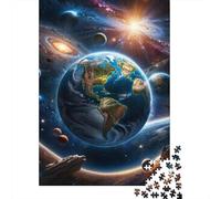 Puzzle 1000 pièces Galaxy Fantasy Planet pour Adultes, Cadeau d'halloween, Puzzle pour Adultes et Adolescents à partir de 12 Ans, 1000 pièces (38 x 26 cm)