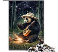 Puzzle 1000 pièces Galaxy Panda en Bois, pour Adolescents et Ados, pour Anniversaire et Vacances 50x75cm Un pour Noël ou Un Anniversaire