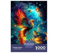 Puzzle 1000 Pièces Galaxy Space Phoenix Puzzles pour Adultes, Jouet, Décoration Murale, Course De Vitesse Manuelle, Idéal comme Cadeau pour Toute La Famille 52x38cm/1000pcs
