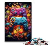 Puzzle 1000 pièces Gamepad Plants pour Adultes adapté aux Couples et aux Adolescents de 14 Ans et Plus 1000 pièces (75 x 50 cm)