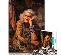 Puzzle 1000 pièces Gaston Bussières Peinture Puzzles pour Adolescents 1000, Décoration Murale Cadeaux d'anniversaire et de Noël Uniques Convient pour Et 14 50x75cm