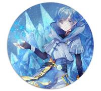 Puzzle 1000 pièces Genshin Impact Chongyun Puzzles Ronds 1000 pièces pour Adultes Cadeau de Vacances idéal pour Noël, Halloween, Pâques, Nouvel an 67,5 x 67,5 cm