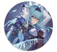 Puzzle 1000 pièces Genshin Impact EULA Lawrence, Puzzle Rond 1000 pièces, décoration Artistique à Faire soi-même, Cadeau d'anniversaire idéal, 67,5 x 67,5 cm