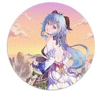 Puzzle 1000 pièces Genshin Impact Ganyu pour Adultes, Casse-tête Stimulant pour Adolescents, soirée de Jeux en Famille Amusante 67,5 x 67,5 cm